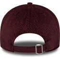 shapka-izvita-chervena-reguliruem-9twenty-a-frame-cord-script-na-new-york-yankees-mlb-ot-new-era