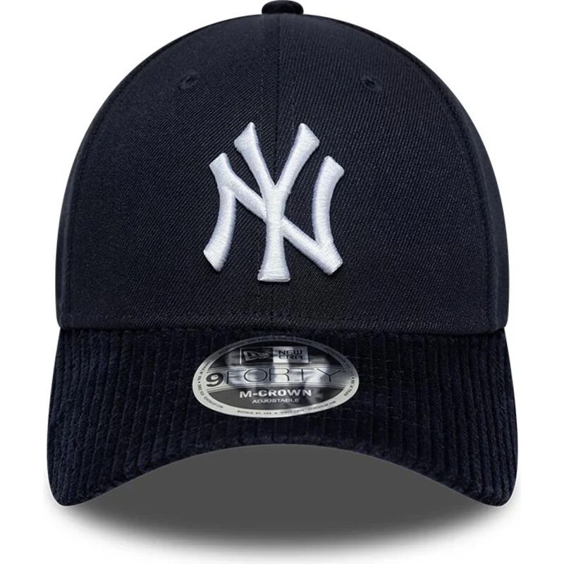 shapka-izvita-tmnosin-snapbek-9forty-m-crown-cord-visor-na-new-york-yankees-mlb-ot-new-era