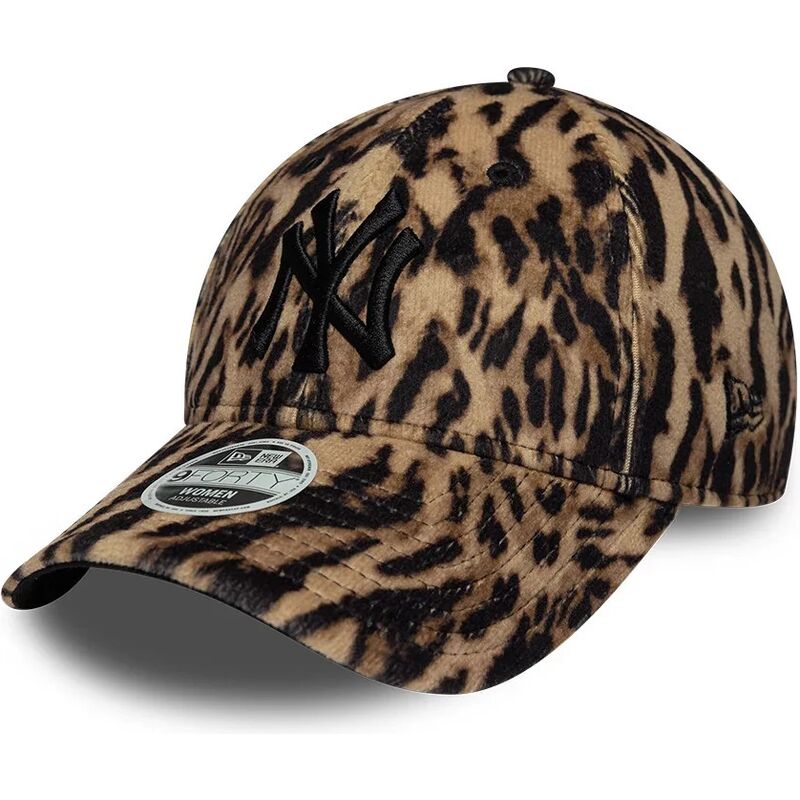 shapka-izvita-leopard-reguliruem-9forty-ocelot-print-na-new-york-yankees-mlb-ot-new-era