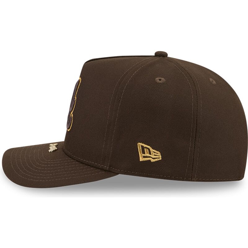 shapka-izvita-kafyav-snapbek-9fifty-a-frame-precurved-visor-pin-na-atlanta-braves-mlb-ot-new-era