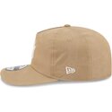 shapka-izvita-bezhov-snapbek-19twenty-precurved-na-new-york-yankees-mlb-ot-new-era