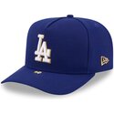 shapka-izvita-sinya-snapbek-9fifty-a-frame-precurved-visor-pin-na-los-angeles-dodgers-mlb-ot-new-era