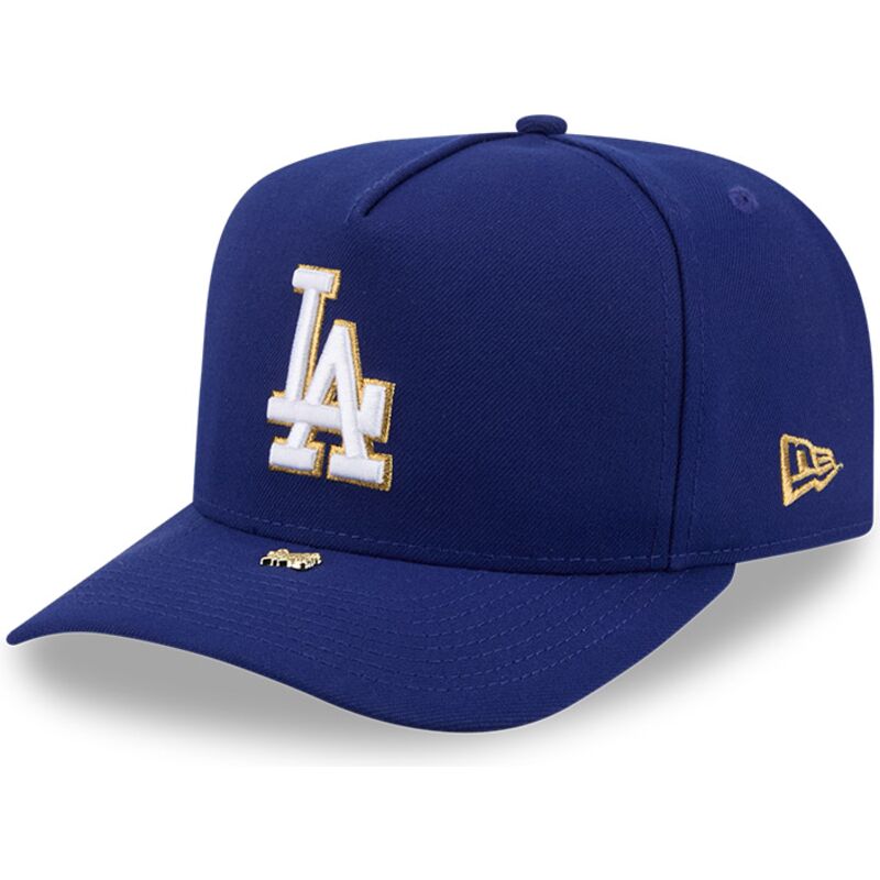 shapka-izvita-sinya-snapbek-9fifty-a-frame-precurved-visor-pin-na-los-angeles-dodgers-mlb-ot-new-era