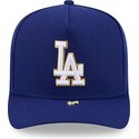 shapka-izvita-sinya-snapbek-9fifty-a-frame-precurved-visor-pin-na-los-angeles-dodgers-mlb-ot-new-era