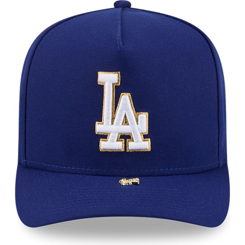 shapka-izvita-sinya-snapbek-9fifty-a-frame-precurved-visor-pin-na-los-angeles-dodgers-mlb-ot-new-era