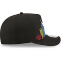 shapka-izvita-cherna-snapbek-9fifty-a-frame-precurved-skyline-na-chicago-bulls-nba-ot-new-era