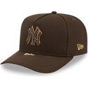 shapka-izvita-kafyav-snapbek-9fifty-a-frame-precurved-visor-pin-na-new-york-yankees-mlb-ot-new-era