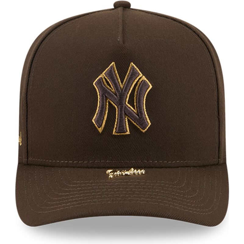 shapka-izvita-kafyav-snapbek-9fifty-a-frame-precurved-visor-pin-na-new-york-yankees-mlb-ot-new-era