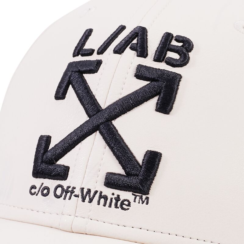 shapka-izvita-bezhov-reguliruem-clamp-arrows-pu-leather-ot-l-ab-c-o-off-white