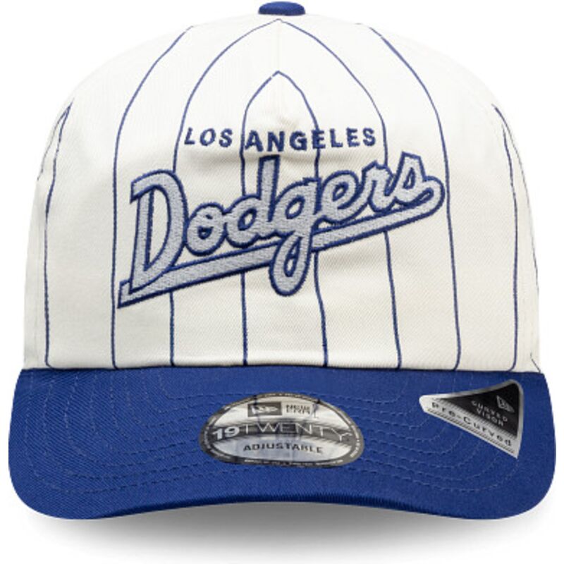 shapka-izvita-sinya-snapbek-19twenty-pinstripe-na-los-angeles-dodgers-mlb-ot-new-era