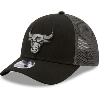Шапка извита черна прилепнала 39THIRTY M-Crown Neo на Chicago Bulls NBA от New Era