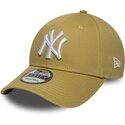 shapka-izvita-kaki-reguliruem-9forty-league-essential-na-new-york-yankees-mlb-ot-new-era