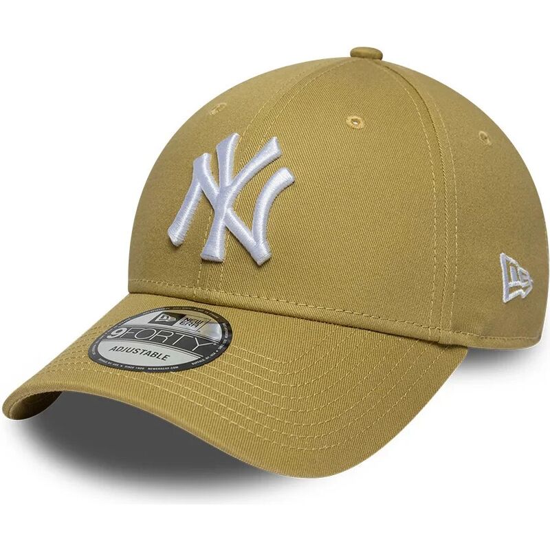 shapka-izvita-kaki-reguliruem-9forty-league-essential-na-new-york-yankees-mlb-ot-new-era