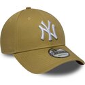 shapka-izvita-kaki-reguliruem-9forty-league-essential-na-new-york-yankees-mlb-ot-new-era