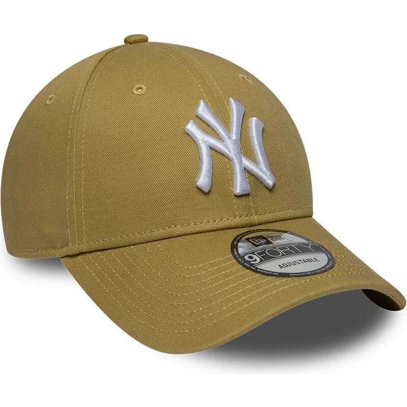 shapka-izvita-kaki-reguliruem-9forty-league-essential-na-new-york-yankees-mlb-ot-new-era