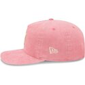 shapka-izvita-roza-reguliruem-19twenty-precurved-corduroy-pastel-na-new-york-yankees-mlb-ot-new-era