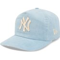 shapka-izvita-sinya-reguliruem-19twenty-precurved-corduroy-pastel-na-new-york-yankees-mlb-ot-new-era