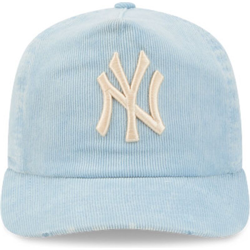 shapka-izvita-sinya-reguliruem-19twenty-precurved-corduroy-pastel-na-new-york-yankees-mlb-ot-new-era