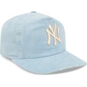 shapka-izvita-sinya-reguliruem-19twenty-precurved-corduroy-pastel-na-new-york-yankees-mlb-ot-new-era