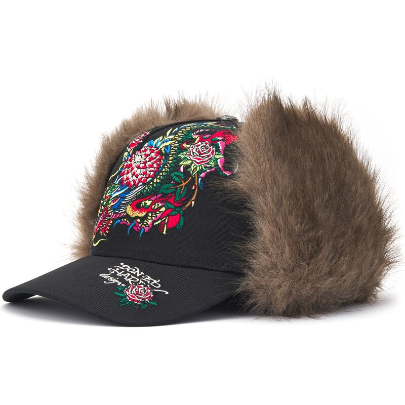 shapka-izvita-cherna-prilepnala-crawling-trapper-ot-ed-hardy shapka-izvita-cherna-prilepnala-crawling-trapper-ot-ed-hardy