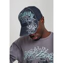 shapka-izvita-cherna-reguliruem-distressed-floral-gothic-ot-ed-hardy
