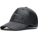 shapka-izvita-cherna-reguliruem-spiderweb-pu-leather-ot-ed-hardy