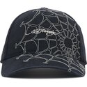 shapka-izvita-cherna-reguliruem-spiderweb-ot-ed-hardy