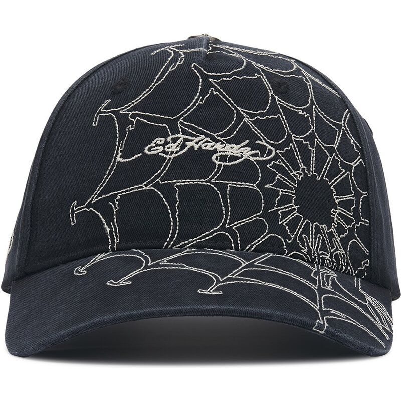shapka-izvita-cherna-reguliruem-spiderweb-ot-ed-hardy