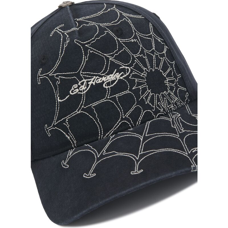shapka-izvita-cherna-reguliruem-spiderweb-ot-ed-hardy