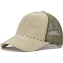 shapka-izvita-traker-kaki-snapbek-outline-ot-ed-hardy