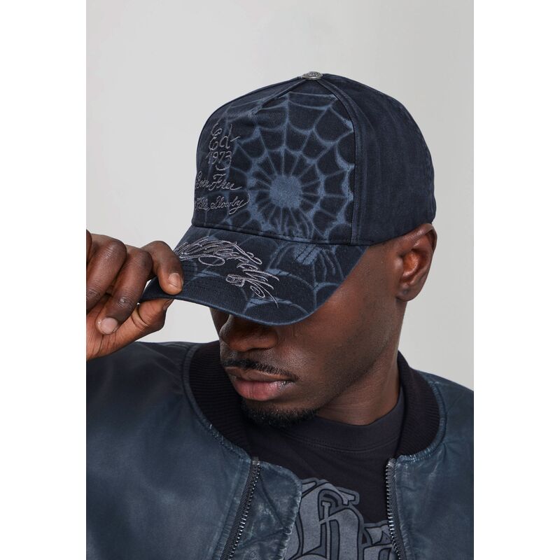 shapka-izvita-cherna-snapbek-spiderweb-ot-ed-hardy shapka-izvita-cherna-snapbek-spiderweb-ot-ed-hardy
