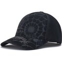 shapka-izvita-cherna-snapbek-spiderweb-ot-ed-hardy