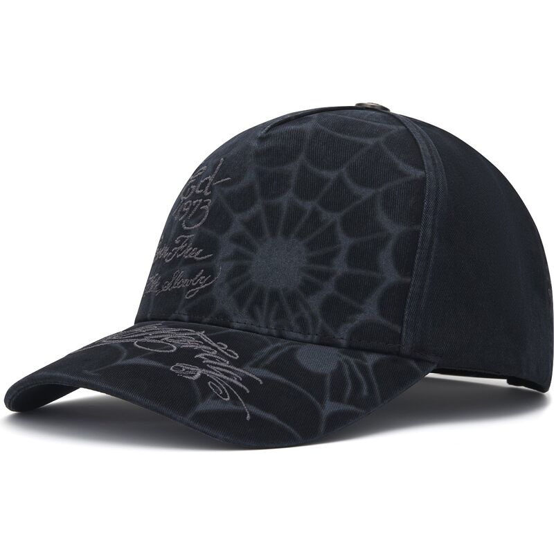 shapka-izvita-cherna-snapbek-spiderweb-ot-ed-hardy shapka-izvita-cherna-snapbek-spiderweb-ot-ed-hardy