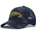 shapka-izvita-traker-tmnosin-snapbek-outline-dragons-ot-ed-hardy