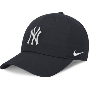 Шапка извита тъмносин регулируем Club Unstructured Organic Cotton на New York Yankees MLB от Nike