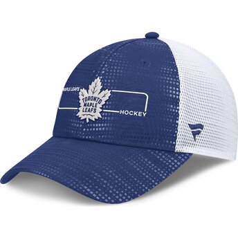 Шапка извита тракер синя снапбек Structured Meshback на Toronto Maple Leafs NHL от Fanatics