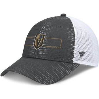 Шапка извита тракер сив снапбек Structured Meshback на Vegas Golden Knights NHL от Fanatics