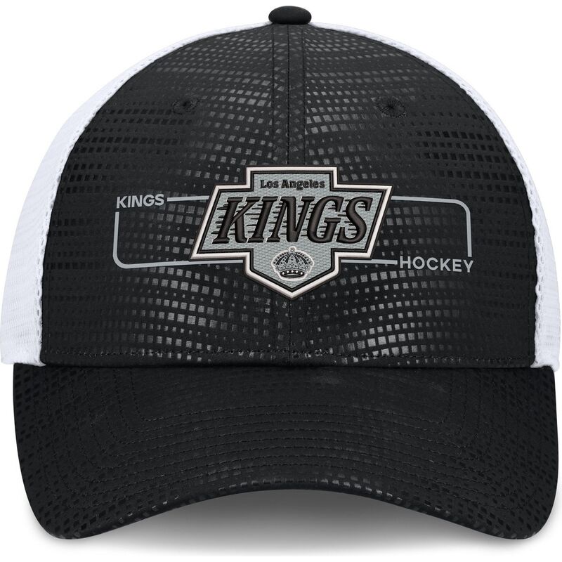 shapka-izvita-traker-cherna-snapbek-structured-meshback-na-los-angeles-kings-nhl-ot-fanatics