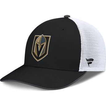 Шапка извита тракер черна снапбек Structured Mid-Crown на Vegas Golden Knights NHL от Fanatics