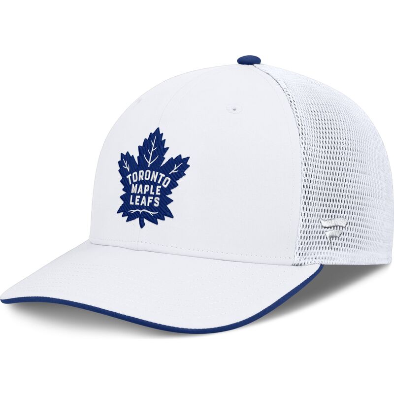 shapka-izvita-traker-byala-snapbek-structured-mid-crown-na-toronto-maple-leafs-nhl-ot-fanatics