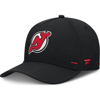 Шапка извита черна снапбек Structured A-Frame на New Jersey Devils NHL от Fanatics