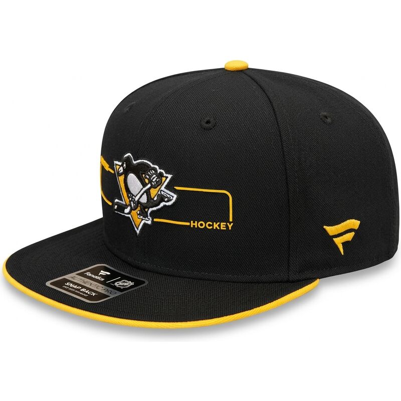 shapka-ploska-cherna-snapbek-structured-na-pittsburgh-penguins-nhl-ot-fanatics