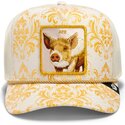 shapka-izvita-traker-zlatist-snapbek-dorada-ate-gilded-beast-the-farm-goorin-bros