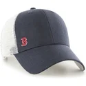 shapka-izvita-traker-tmnosin-snapbek-na-boston-red-sox-mlb-ot-47-brand