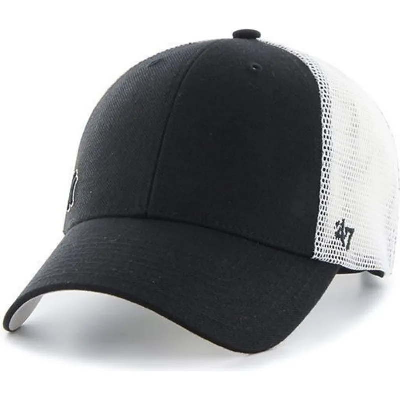 shapka-izvita-traker-cherna-snapbek-na-new-york-yankees-mlb-ot-47-brand