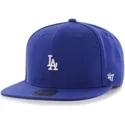 shapka-ploska-sinya-snapbek-na-los-angeles-dodgers-mlb-ot-47-brand