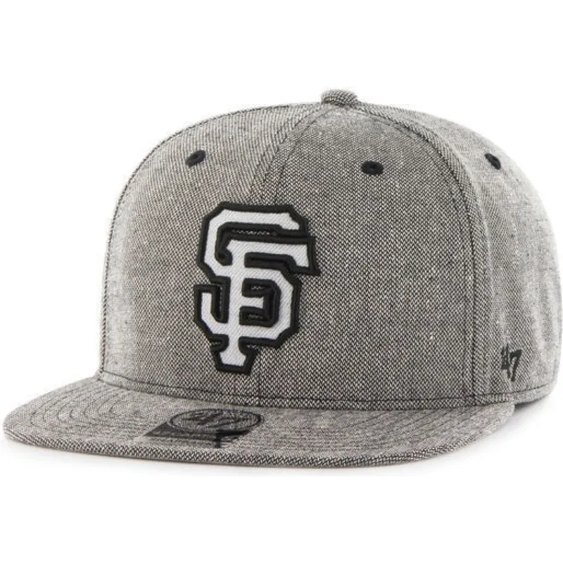 shapka-ploska-cherna-snapbek-tejido-vaquero-na-san-francisco-giants-mlb-ot-47-brand