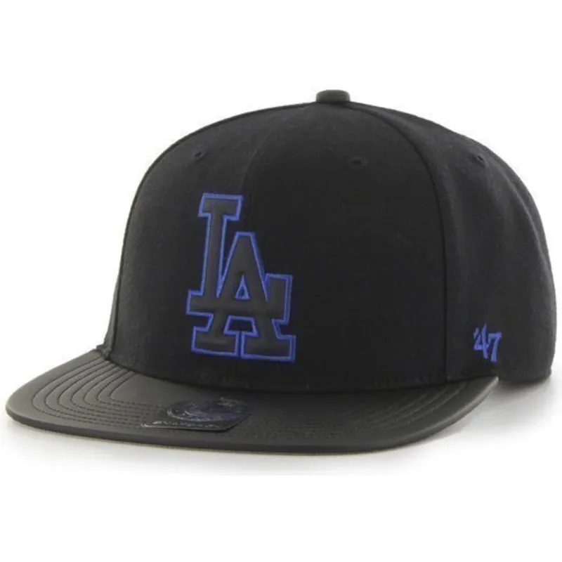 shapka-ploska-cherna-snapbek-na-los-angeles-dodgers-mlb-ot-47-brand shapka-ploska-cherna-snapbek-na-los-angeles-dodgers-mlb-ot-47-brand