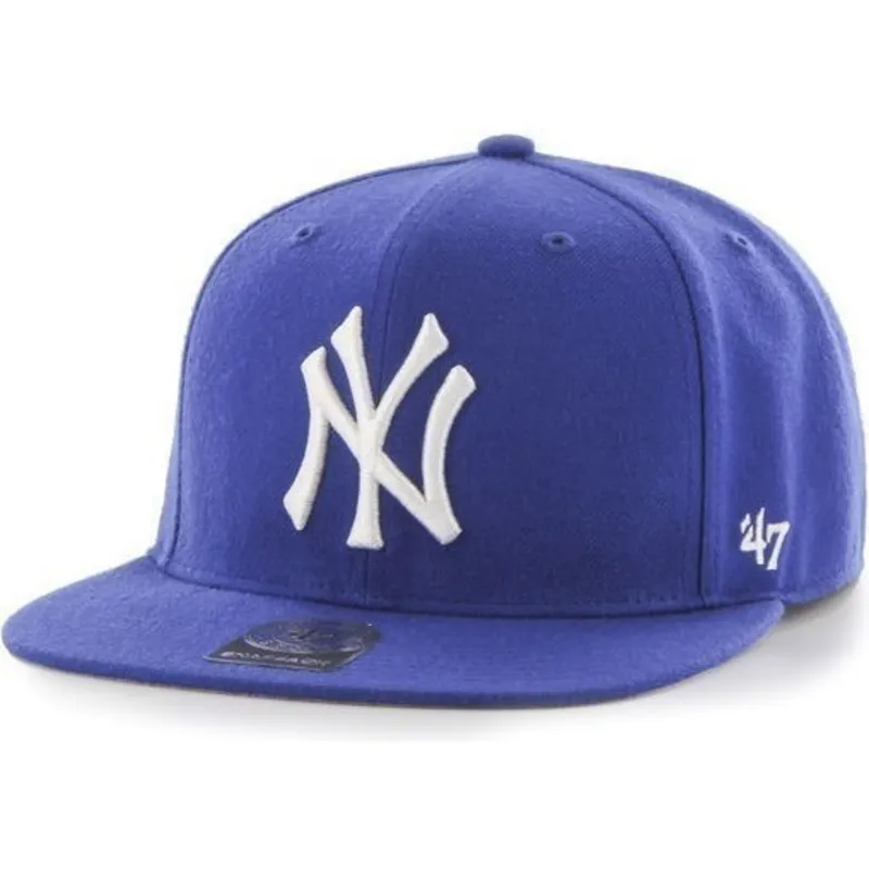 shapka-ploska-sinya-snapbek-na-new-york-yankees-mlb-ot-47-brand shapka-ploska-sinya-snapbek-na-new-york-yankees-mlb-ot-47-brand