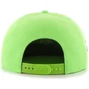 shapka-ploska-zelena-snapbek-na-new-york-yankees-mlb-ot-47-brand
